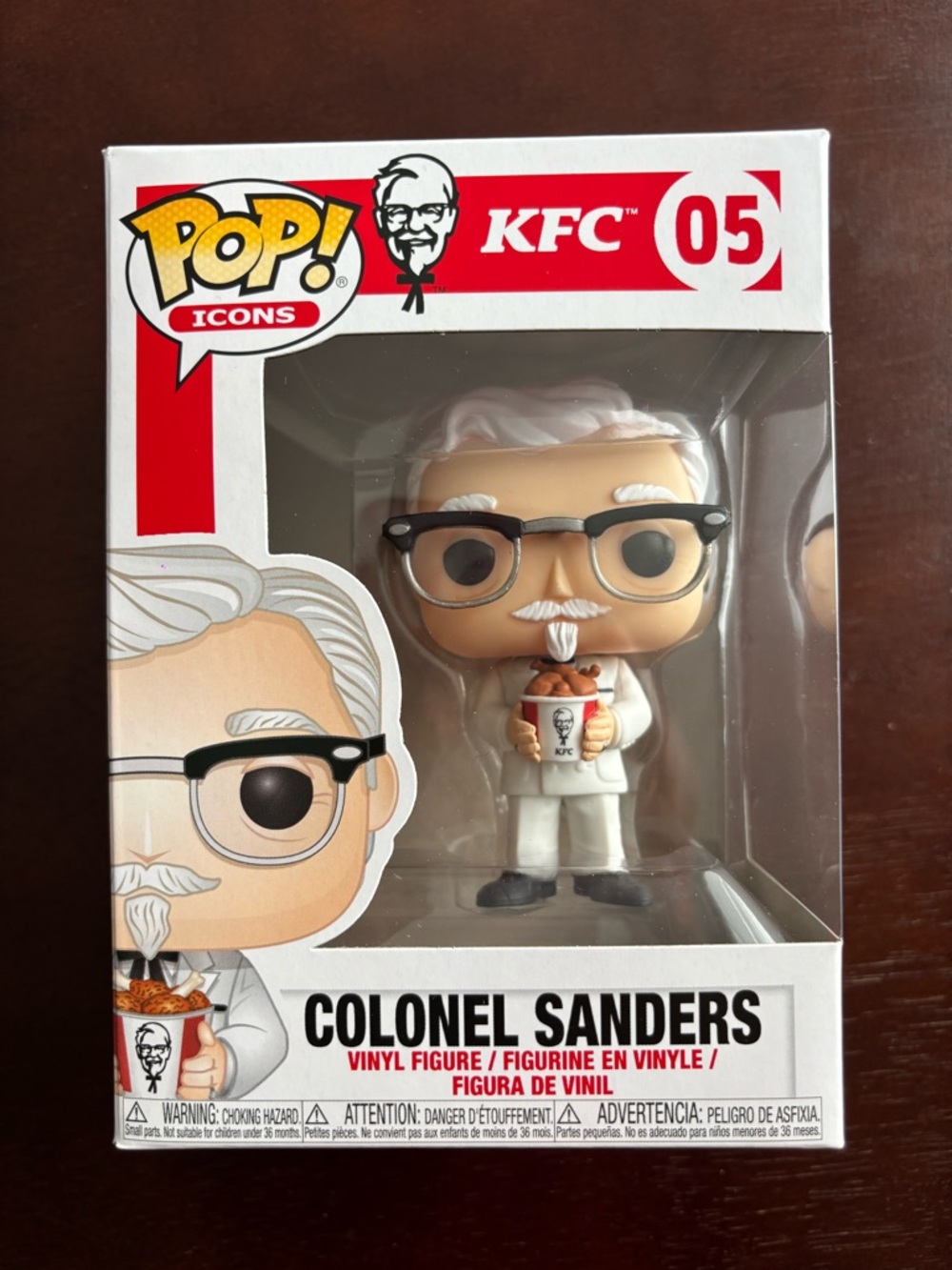 Funko Pop! Icons: KFC - Colonel Sanders #05